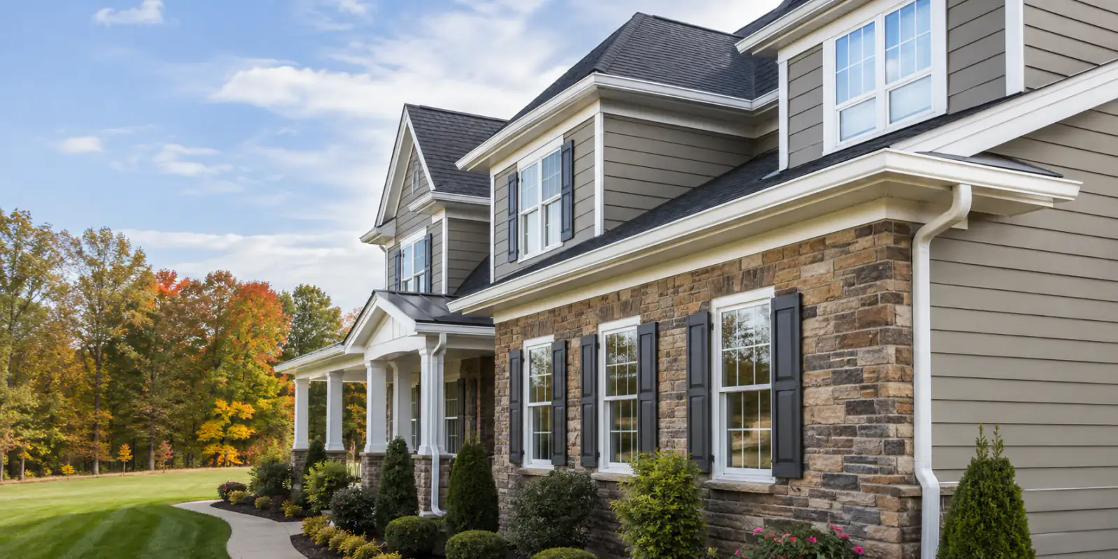 Gutter service in Warrington